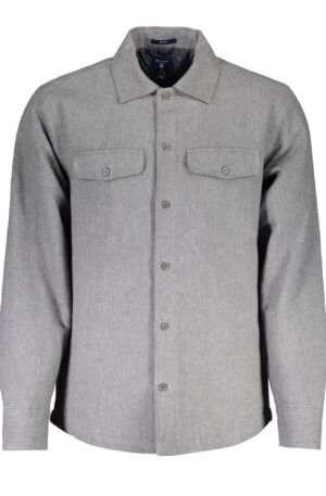 GANT CAMICIA MANICHE LUNGHE UOMO GRIGIO