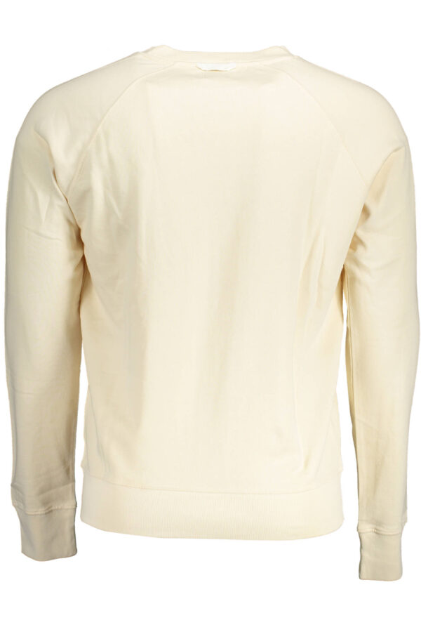 GANT FELPA SENZA ZIP UOMO BEIGE - immagine 2