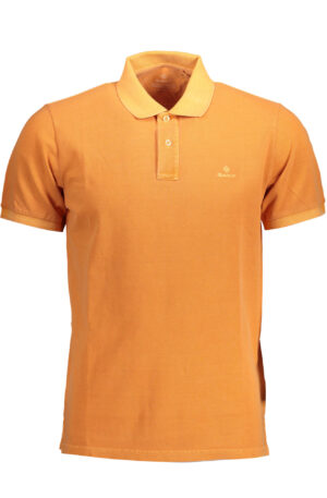 GANT POLO MANICHE CORTE UOMO ARANCIO