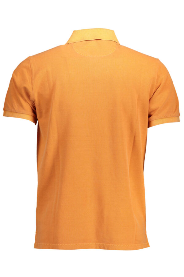 GANT POLO MANICHE CORTE UOMO ARANCIO - immagine 2