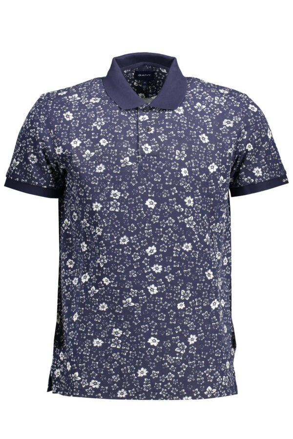 GANT POLO MANICHE CORTE UOMO BLU