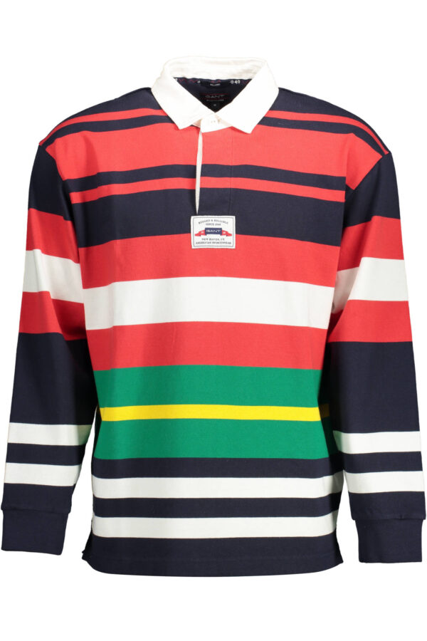 GANT POLO MANICHE LUNGHE UOMO BLU
