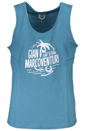 GIAN MARCO VENTURI CANOTTA UOMO BLU