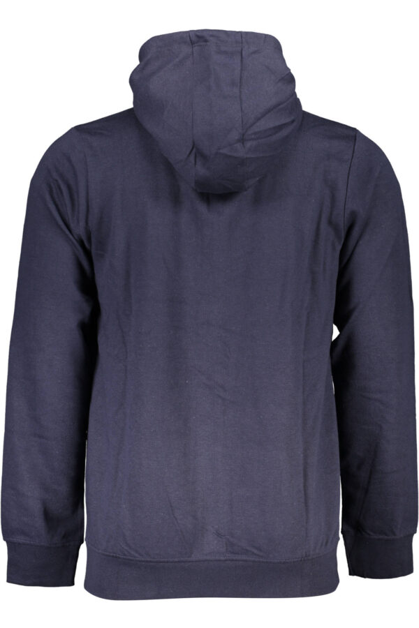 GIAN MARCO VENTURI FELPA CON ZIP UOMO BLU - immagine 2