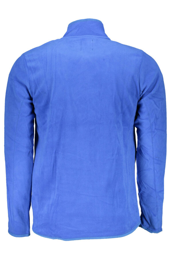 GIAN MARCO VENTURI FELPA CON ZIP UOMO BLU - immagine 2