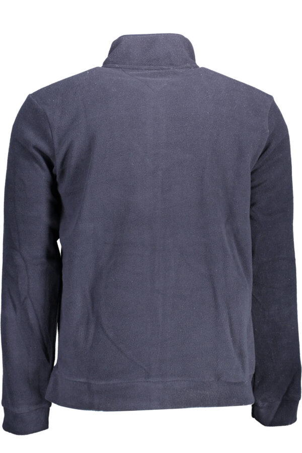 GIAN MARCO VENTURI FELPA CON ZIP UOMO BLU - immagine 2