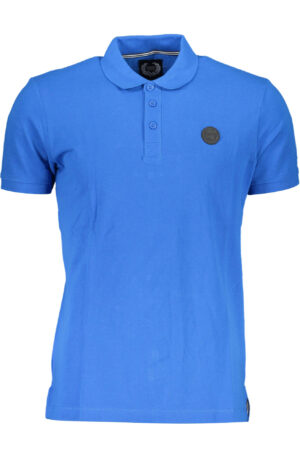 GIAN MARCO VENTURI POLO MANICHE CORTE UOMO BLU