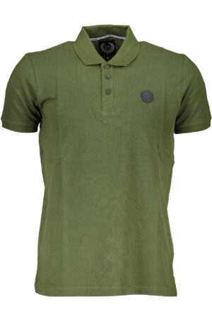 GIAN MARCO VENTURI POLO MANICHE CORTE UOMO VERDE