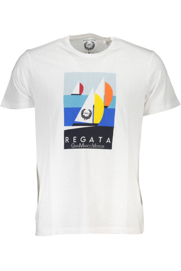 GIAN MARCO VENTURI T-SHIRT MANICHE CORTE UOMO BIANCO