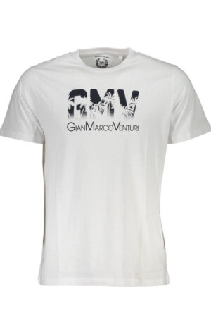 GIAN MARCO VENTURI T-SHIRT MANICHE CORTE UOMO BIANCO
