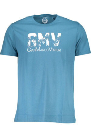 GIAN MARCO VENTURI T-SHIRT MANICHE CORTE UOMO BLU