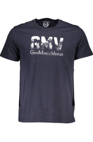 GIAN MARCO VENTURI T-SHIRT MANICHE CORTE UOMO BLU