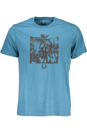 GIAN MARCO VENTURI T-SHIRT MANICHE CORTE UOMO BLU