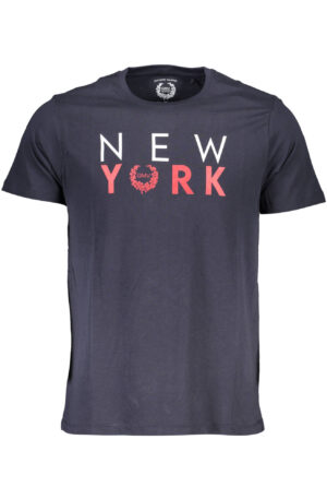 GIAN MARCO VENTURI T-SHIRT MANICHE CORTE UOMO BLU