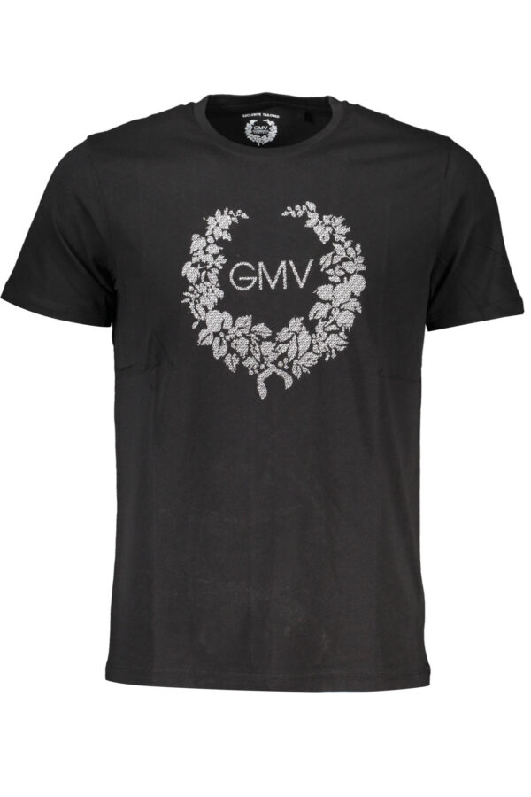 GIAN MARCO VENTURI T-SHIRT MANICHE CORTE UOMO NERO