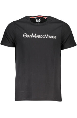 GIAN MARCO VENTURI T-SHIRT MANICHE CORTE UOMO NERO