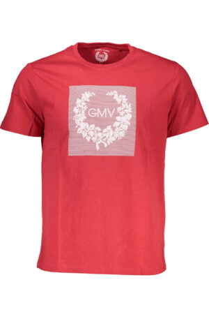 GIAN MARCO VENTURI T-SHIRT MANICHE CORTE UOMO ROSSO