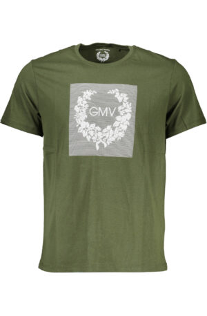 GIAN MARCO VENTURI T-SHIRT MANICHE CORTE UOMO VERDE