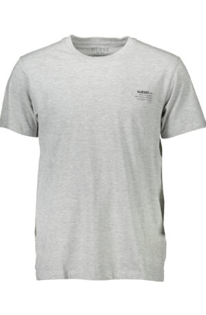 GUESS JEANS T-SHIRT MANICHE CORTE UOMO GRIGIO