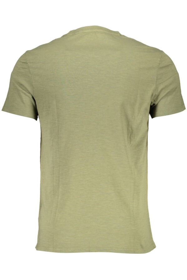 GUESS JEANS T-SHIRT MANICHE CORTE UOMO VERDE - immagine 2