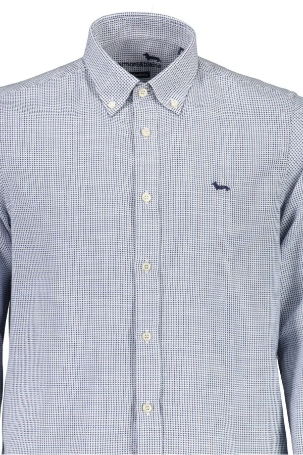 HARMONT & BLAINE CAMICIA MANICHE LUNGHE UOMO AZZURRO - immagine 3