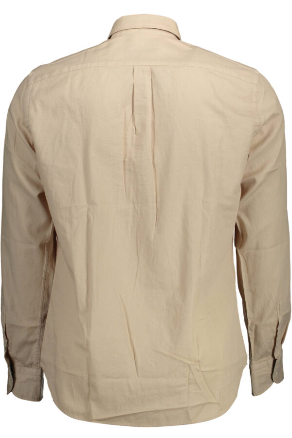 HARMONT & BLAINE CAMICIA MANICHE LUNGHE UOMO BEIGE - immagine 2