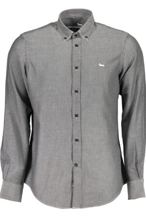 HARMONT & BLAINE CAMICIA MANICHE LUNGHE UOMO NERO