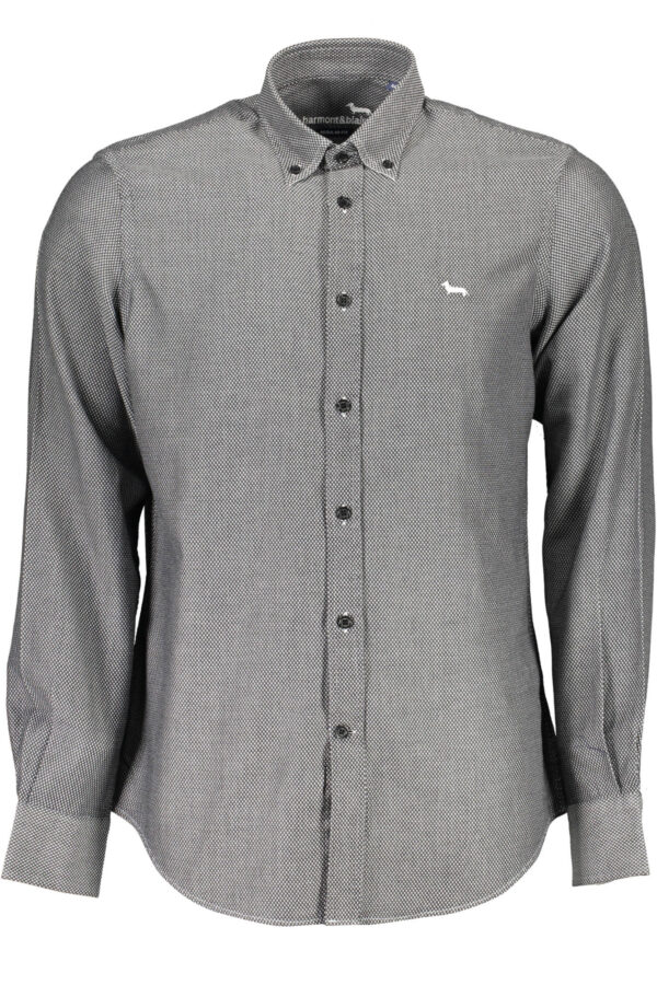 HARMONT & BLAINE CAMICIA MANICHE LUNGHE UOMO NERO