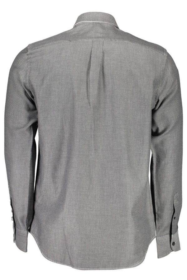 HARMONT & BLAINE CAMICIA MANICHE LUNGHE UOMO NERO - immagine 3