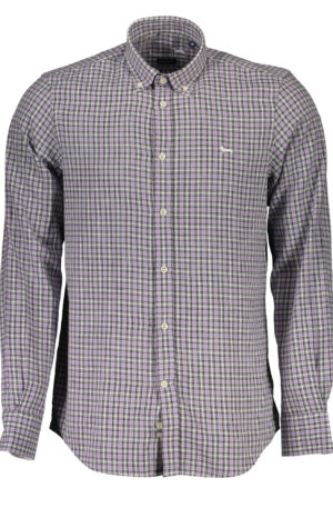 HARMONT & BLAINE CAMICIA MANICHE LUNGHE UOMO VIOLA