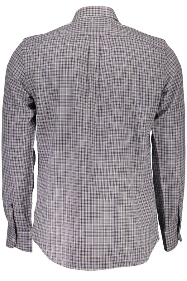 HARMONT & BLAINE CAMICIA MANICHE LUNGHE UOMO VIOLA - immagine 3