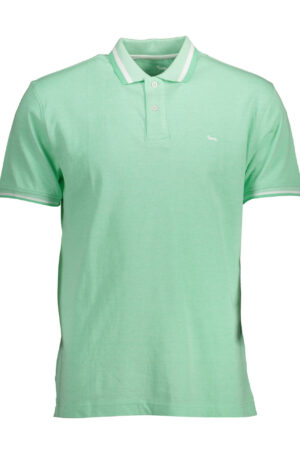 HARMONT & BLAINE POLO MANICHE CORTE UOMO VERDE