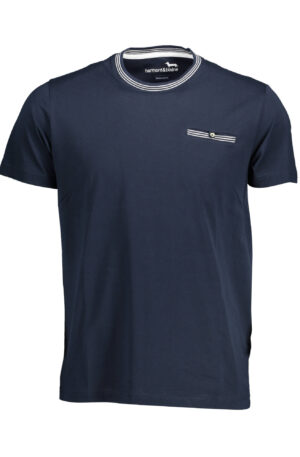 HARMONT & BLAINE T-SHIRT MANICHE CORTE UOMO BLU