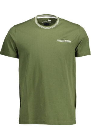 HARMONT & BLAINE T-SHIRT MANICHE CORTE UOMO VERDE