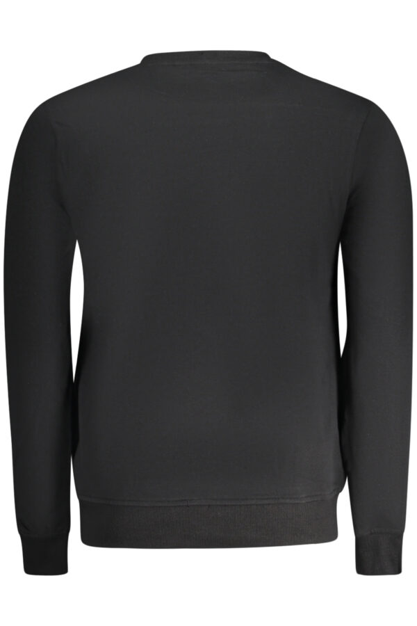 K-WAY FELPA SENZA ZIP UOMO NERO - immagine 2