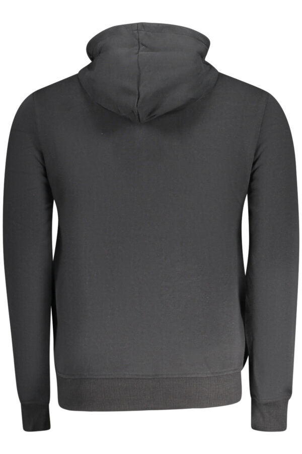 K-WAY FELPA SENZA ZIP UOMO NERO - immagine 2