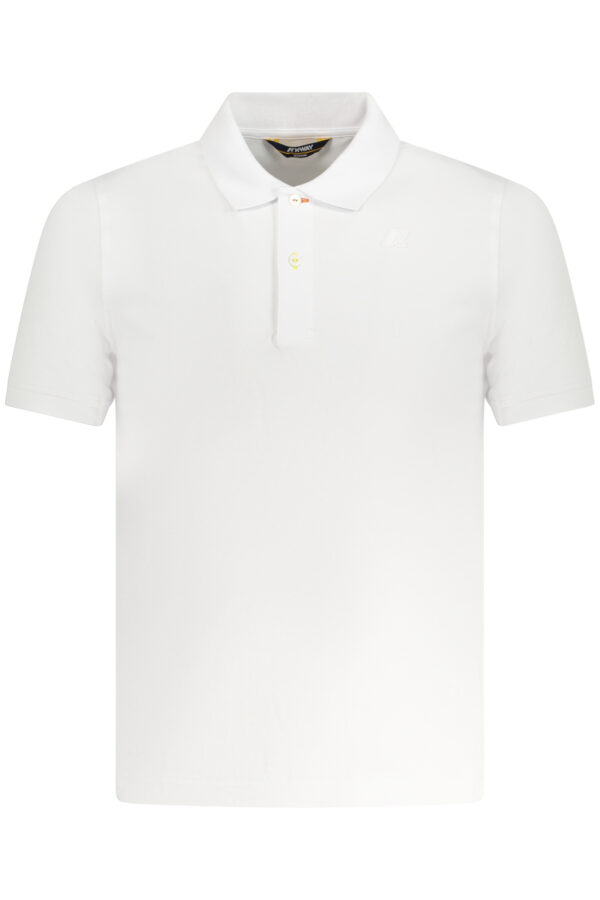 K-WAY POLO MANICHE CORTE UOMO BIANCO