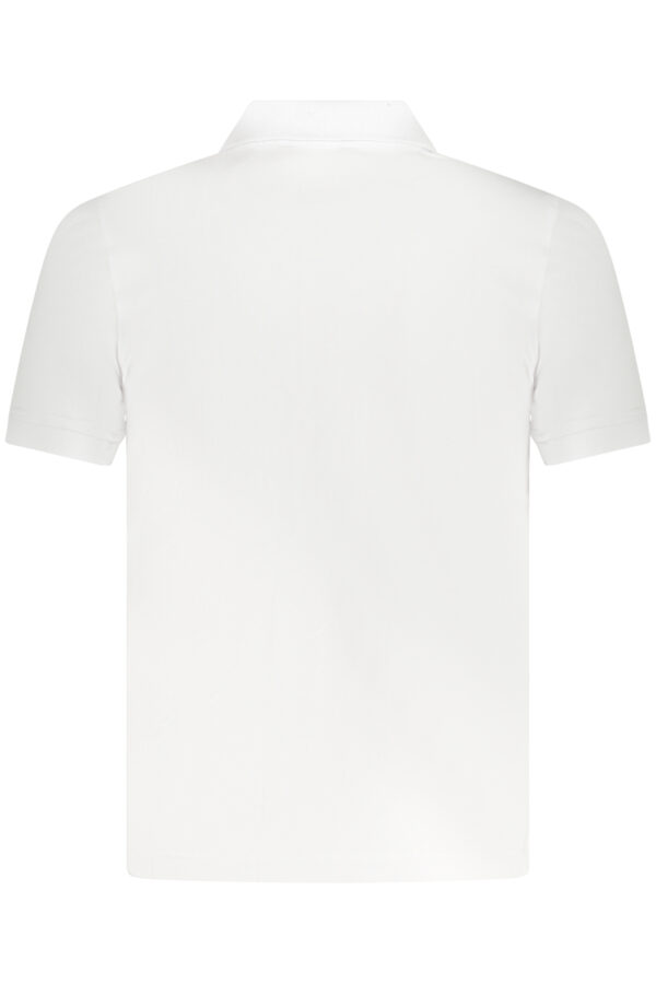 K-WAY POLO MANICHE CORTE UOMO BIANCO - immagine 2