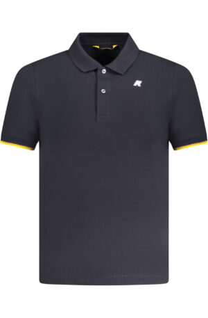 K-WAY POLO MANICHE CORTE UOMO BLU