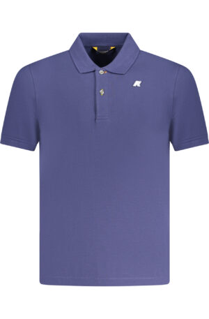 K-WAY POLO MANICHE CORTE UOMO BLU