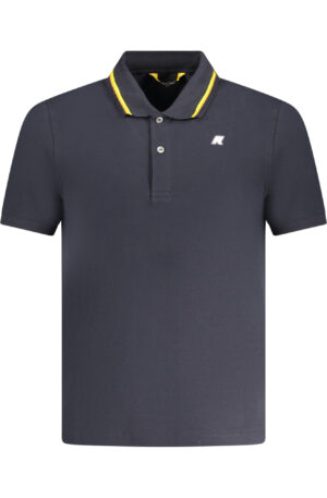 K-WAY POLO MANICHE CORTE UOMO BLU