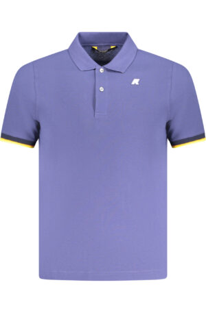 K-WAY POLO MANICHE CORTE UOMO BLU