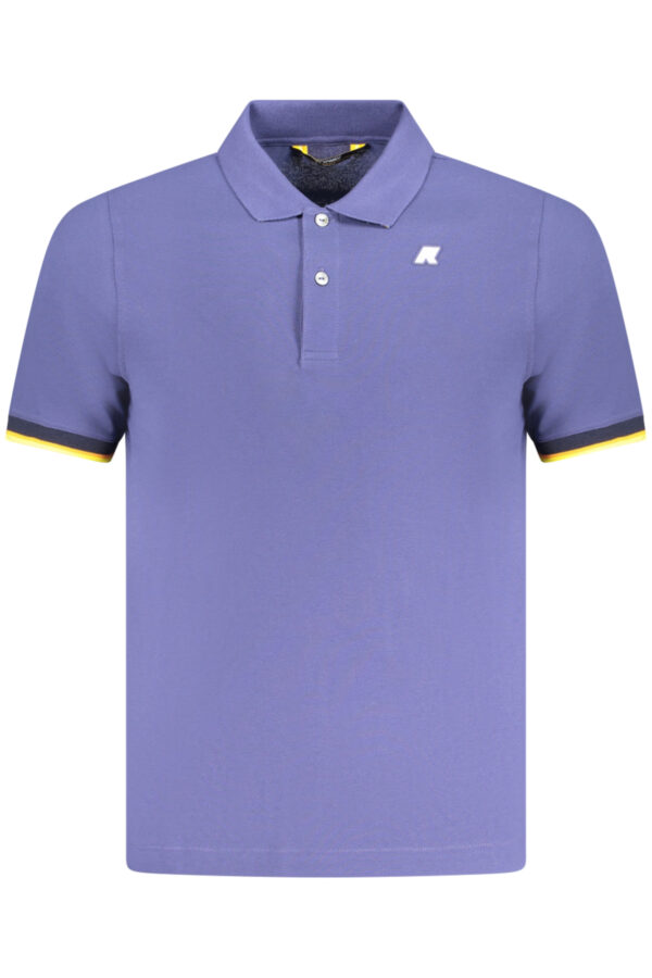 K-WAY POLO MANICHE CORTE UOMO BLU
