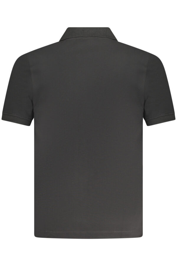 K-WAY POLO MANICHE CORTE UOMO NERO - immagine 2