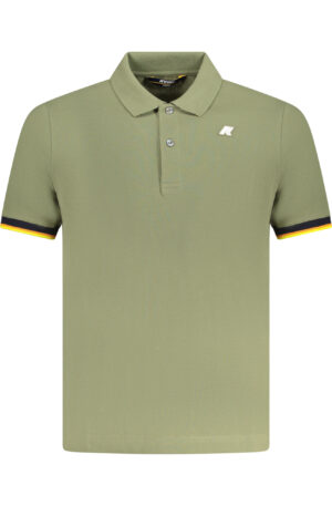 K-WAY POLO MANICHE CORTE UOMO VERDE