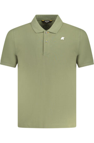 K-WAY POLO MANICHE CORTE UOMO VERDE
