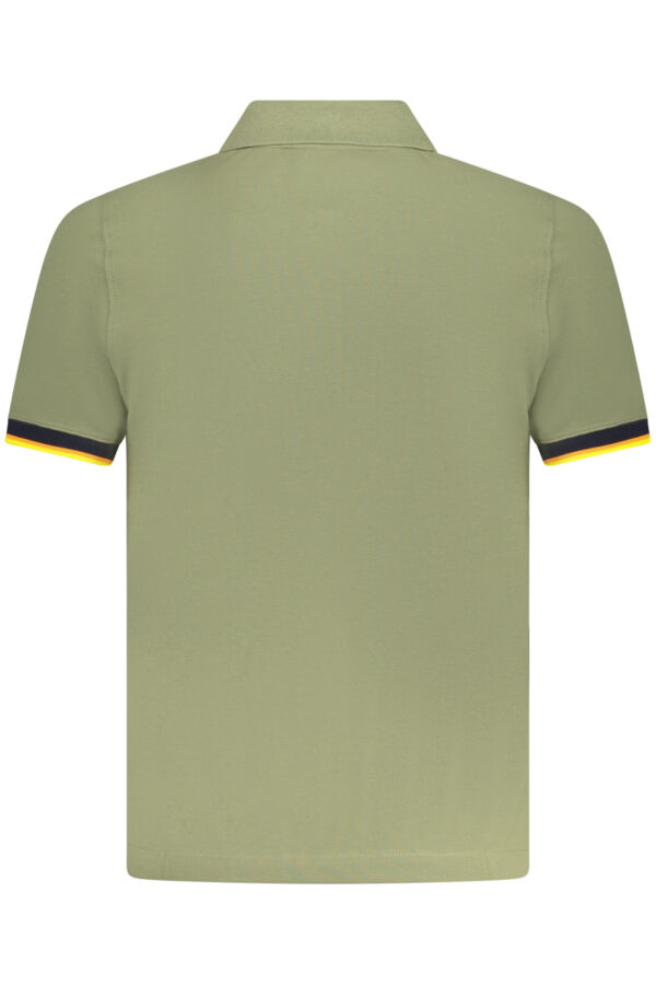K-WAY POLO MANICHE CORTE UOMO VERDE - immagine 2