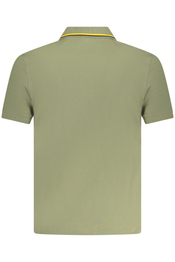 K-WAY POLO MANICHE CORTE UOMO VERDE - immagine 2