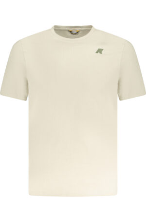 K-WAY T-SHIRT MANICHE CORTE UOMO BEIGE