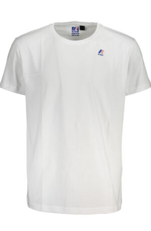 K-WAY T-SHIRT MANICHE CORTE UOMO BIANCO